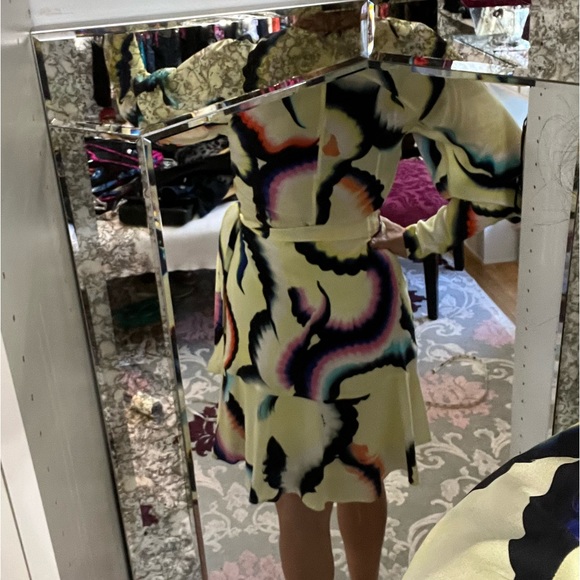 Alc 0 dress silk yellow - Picture 2 of 11